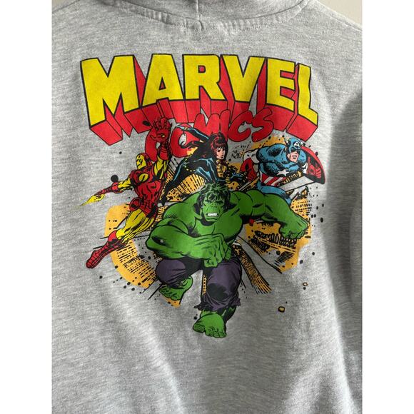 Marvel Hoodie Kids Size Medium 12 - Picture 2 of 6